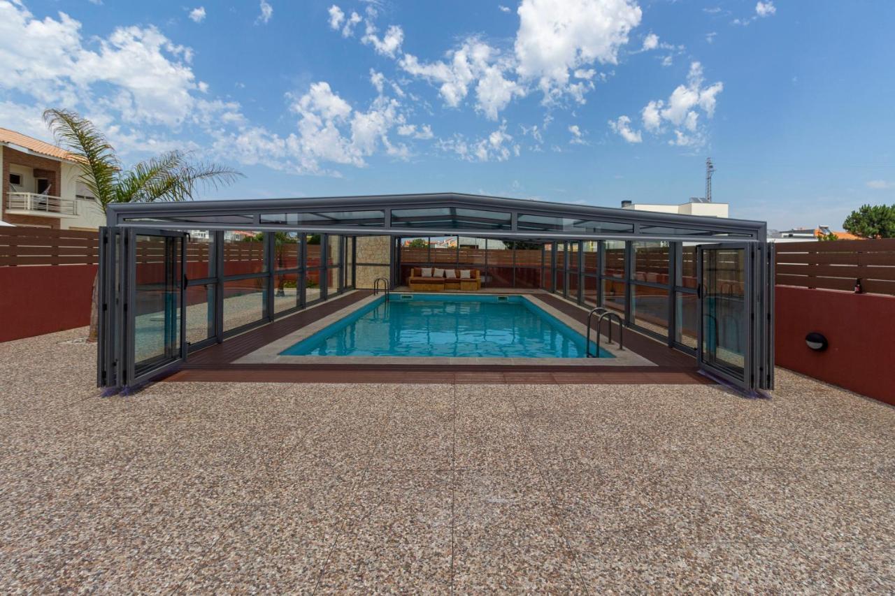 O Cantinho Entre A Ria E O Mar - With Hot Water Pool All Year Round Torreira Extérieur photo